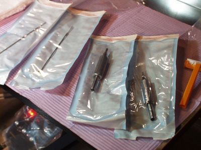 HS-0001
Photo Date:	8/5/14
Photo Credit:	Gretchen Quirk
Description:	Tattoo equipment (sterilized needles and tubes). 

